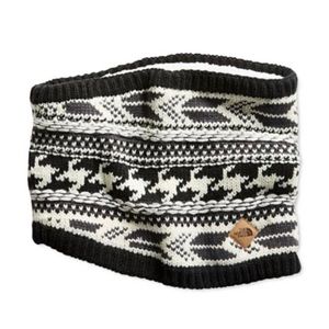 North Face fleece lined tube scarf
